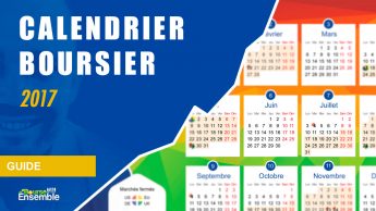 Le calendrier boursier 2017