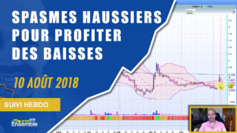 Spasmes haussiers pour profiter des baisses (Suivi hebdo bourse 10 août 2018)