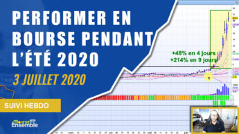 COMMENT PERFORMER EN BOURSE PENDANT L’ÉTÉ 2020 (Extrait Suivi Hebdo Bourse 3 juillet 2020)